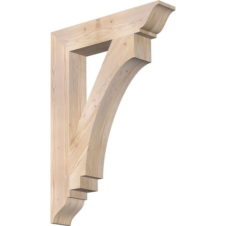 Ekena Millwork Imperial Traditional Smooth Bracket, Douglas Fir, 5 1/2"W x 30"D x 42"H BKT06X30X42IMP01SDF